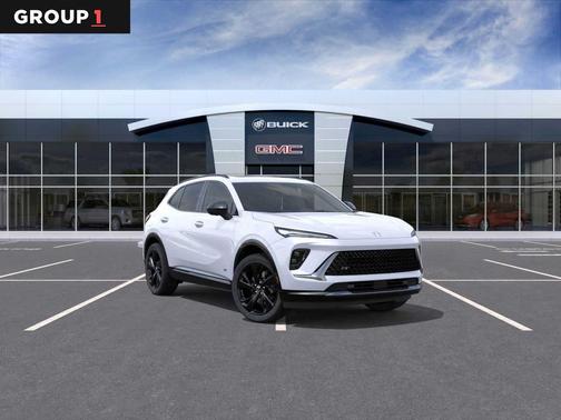 Iridescent White Tricoat 2026 Buick Envision Sport Touring AWD