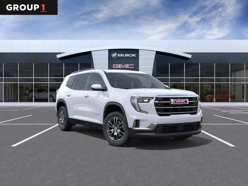 White 2026 GMC Acadia Elevation