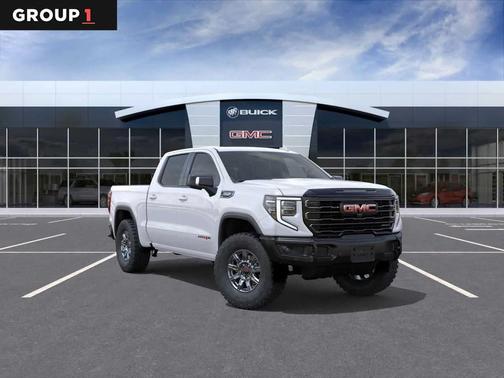 White 2026 GMC Sierra 1500 AT4X