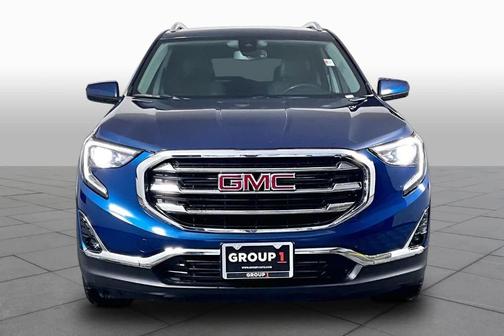 Blue Emerald Metallic 2021 GMC Terrain SLT
