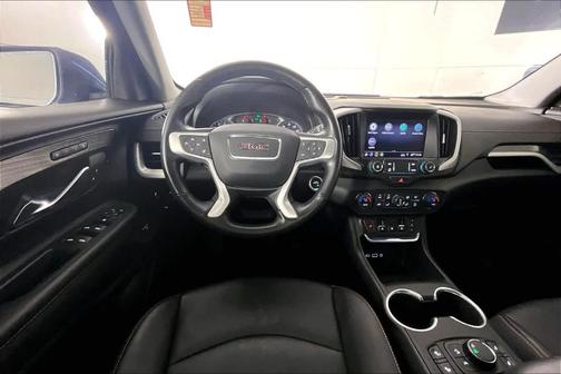 Blue Emerald Metallic 2021 GMC Terrain SLT