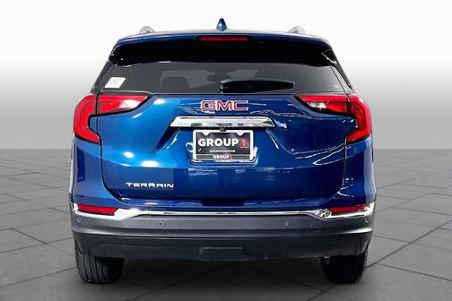 Blue Emerald Metallic 2021 GMC Terrain SLT