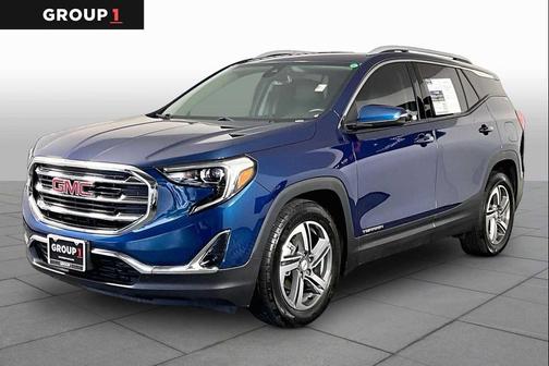 Blue Emerald Metallic 2021 GMC Terrain SLT