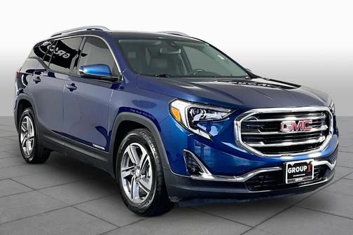 Blue Emerald Metallic 2021 GMC Terrain SLT