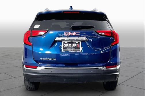 Blue Emerald Metallic 2021 GMC Terrain SLT