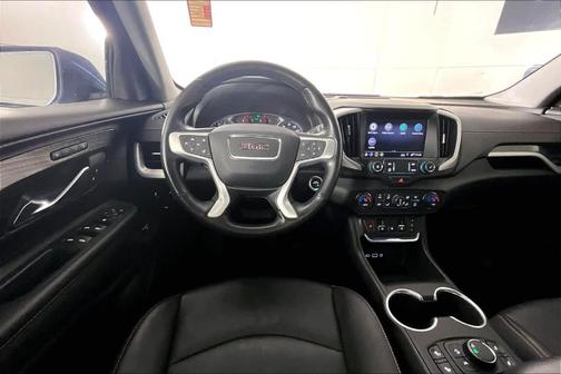 Blue Emerald Metallic 2021 GMC Terrain SLT