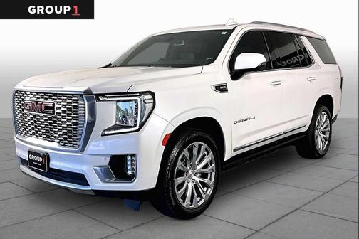 White Frost Tri-Coat 2022 GMC Yukon Denali