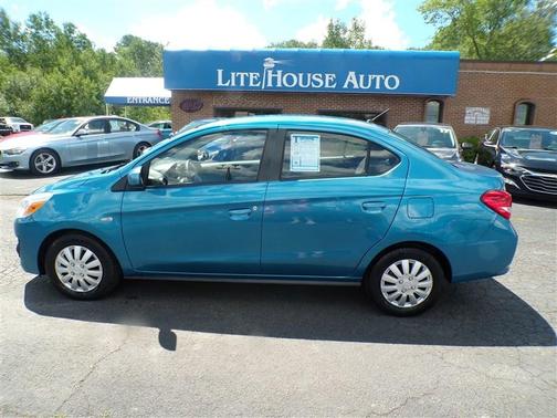 BLUE 2019 Mitsubishi Mirage G4 ES