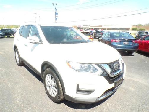 WHITE 2018 Nissan Rogue S