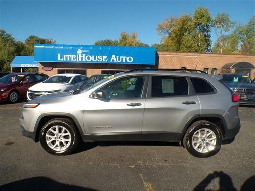 Billet Silver Metallic Clearcoat 2016 Jeep Cherokee Sport
