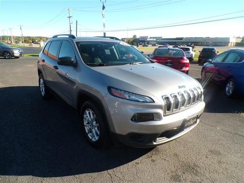 Billet Silver Metallic Clearcoat 2016 Jeep Cherokee Sport