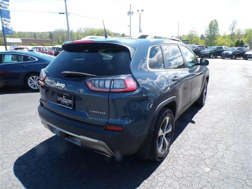 BLUE 2019 Jeep Cherokee Limited