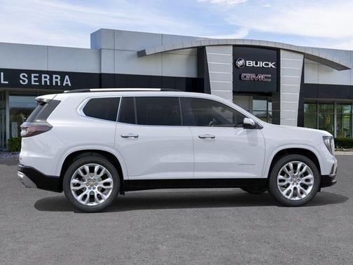Glacier White Tricoat 2026 GMC Acadia Denali