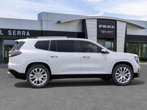 Glacier White Tricoat 2026 GMC Acadia Denali