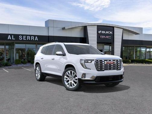 Glacier White Tricoat 2026 GMC Acadia Denali