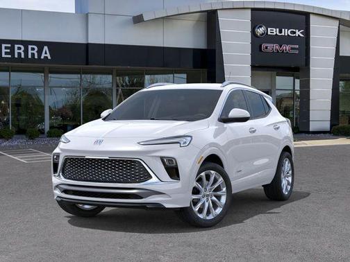 White Frost Tricoat 2026 Buick Encore GX Avenir