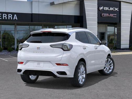 White Frost Tricoat 2026 Buick Encore GX Avenir