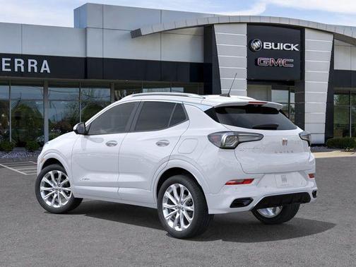 White Frost Tricoat 2026 Buick Encore GX Avenir