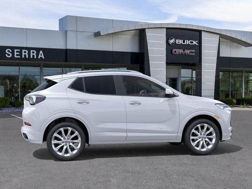 White Frost Tricoat 2026 Buick Encore GX Avenir