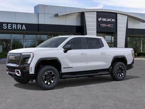 Summit White 2026 GMC Sierra EV Max Range AT4