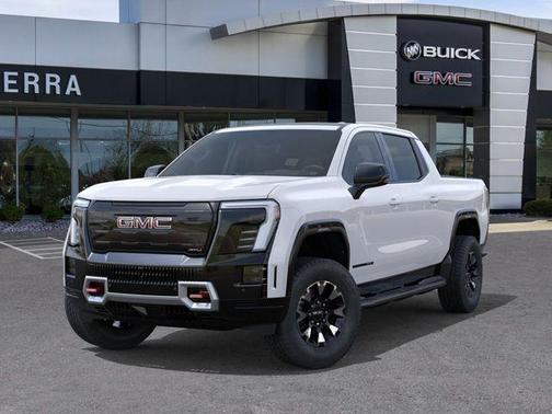 Summit White 2026 GMC Sierra EV Max Range AT4