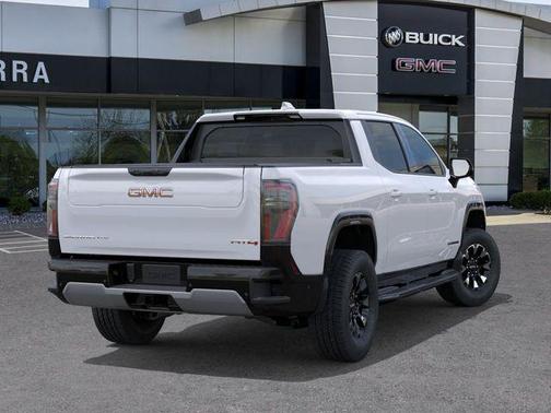 Summit White 2026 GMC Sierra EV Max Range AT4
