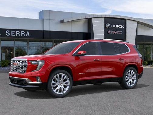 Volcanic Red Tintcoat 2026 GMC Acadia Denali