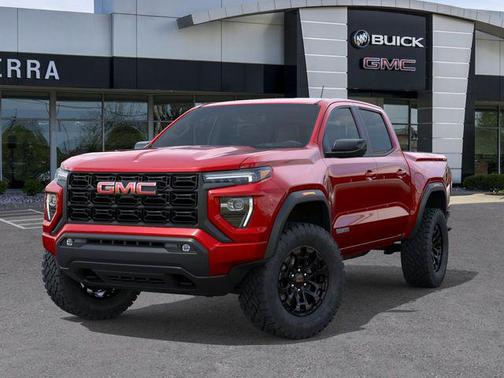 Volcanic Red Tintcoat 2026 GMC Canyon Elevation