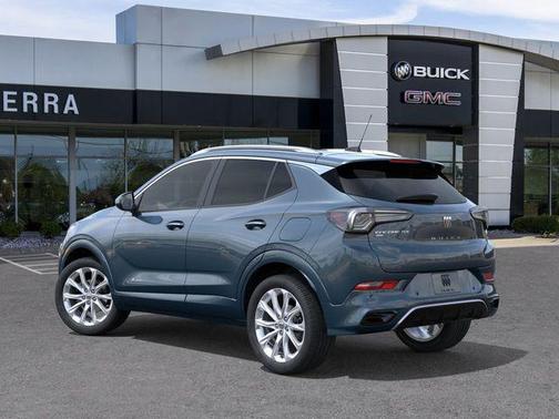 Ocean Blue Metallic 2026 Buick Encore GX Avenir