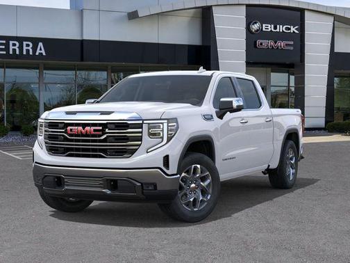 Summit White 2026 GMC Sierra 1500 SLT