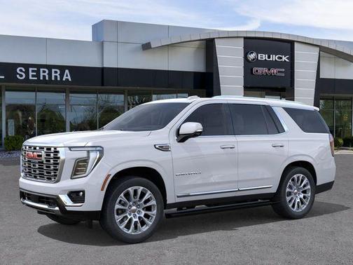 Glacier White Tricoat 2026 GMC Yukon Denali