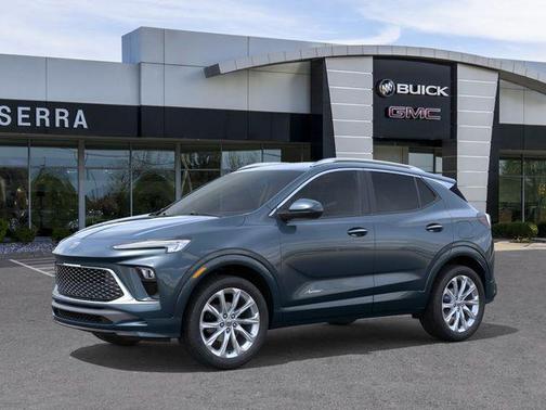 Ocean Blue Metallic 2026 Buick Encore GX Avenir