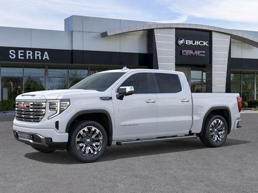 Glacier White Tricoat 2026 GMC Sierra 1500 Denali