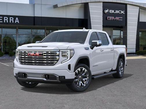Glacier White Tricoat 2026 GMC Sierra 1500 Denali