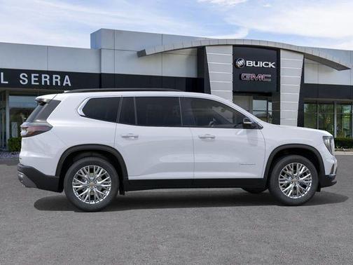 Glacier White Tricoat 2026 GMC Acadia Elevation AWD