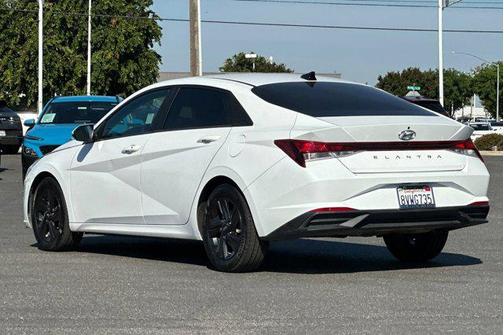 Quartz White 2021 Hyundai ELANTRA SEL