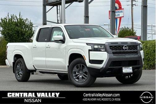 Glacier White 2026 Nissan Frontier SV