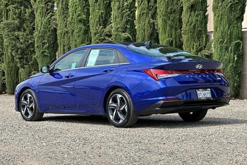 Intense Blue 2023 Hyundai ELANTRA HEV Limited