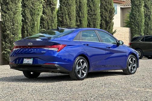 Intense Blue 2023 Hyundai ELANTRA HEV Limited