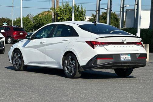 Serenity White 2025 Hyundai ELANTRA Sport