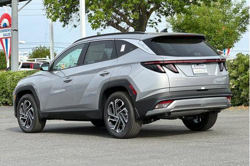 Shimmering Silver 2026 Hyundai TUCSON Hybrid Limited