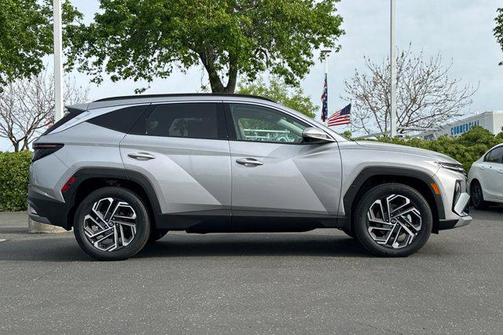 Shimmering Silver 2026 Hyundai TUCSON Hybrid Limited