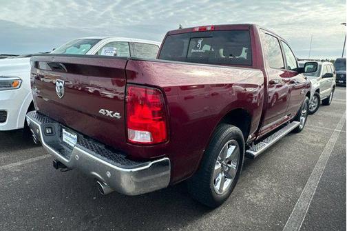 Delmonico Red Pearlcoat 2017 RAM 1500 Lone Star