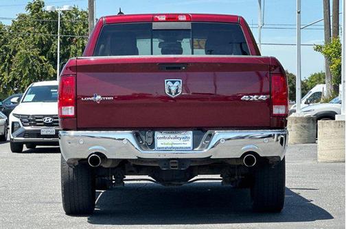 Delmonico Red Pearlcoat 2017 RAM 1500 Lone Star