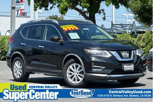 Magnetic Black 2017 Nissan Rogue SV