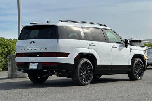 Serenity White 2026 Hyundai SANTA FE Calligraphy