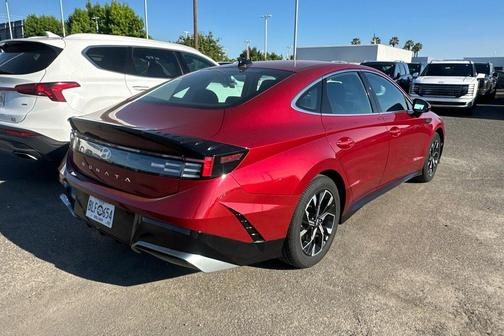 Ultimate red 2024 Hyundai SONATA SEL