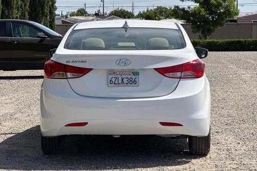 Shimmering White 2013 Hyundai ELANTRA GLS