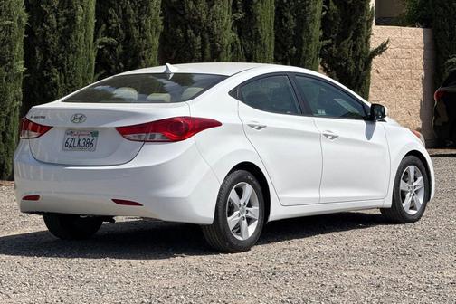 Shimmering White 2013 Hyundai ELANTRA GLS