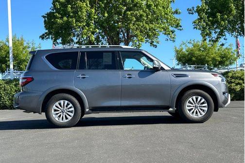 Gun Metallic 2024 Nissan Armada SV 4WD